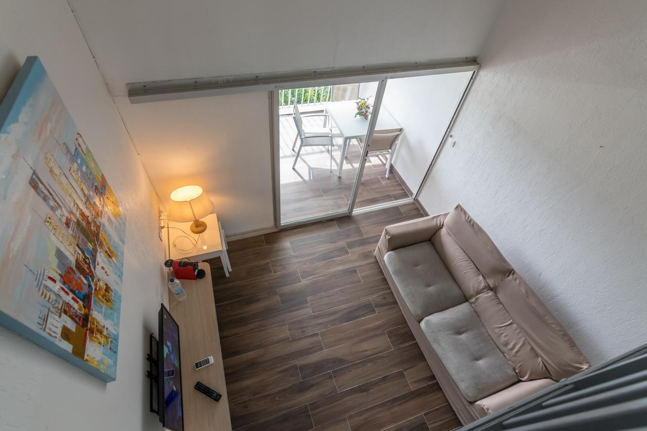 르 고지에 Superbe Studio En Duplex, Vue Sur Mer Et Piscine 아파트 외부 사진